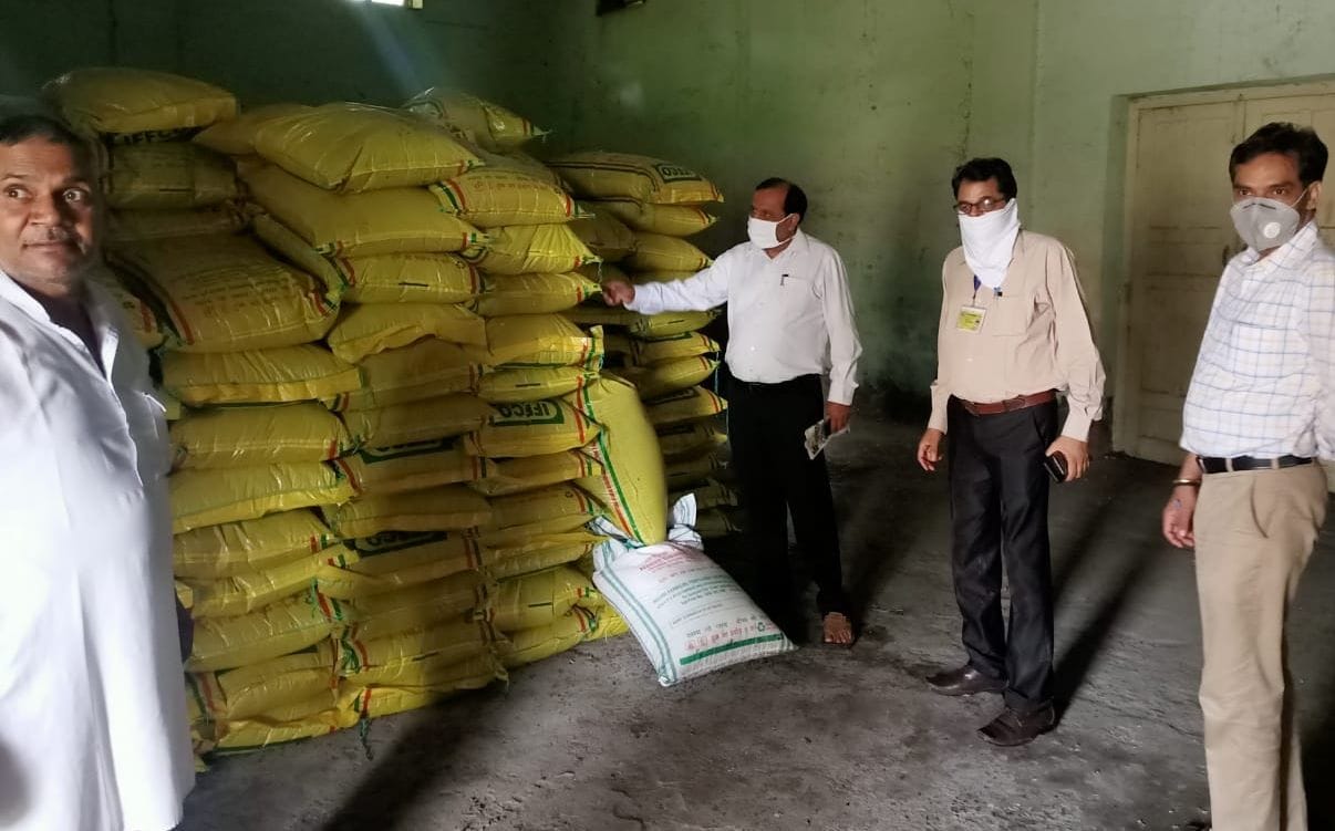 Officers inspected 24 fertilizer shops