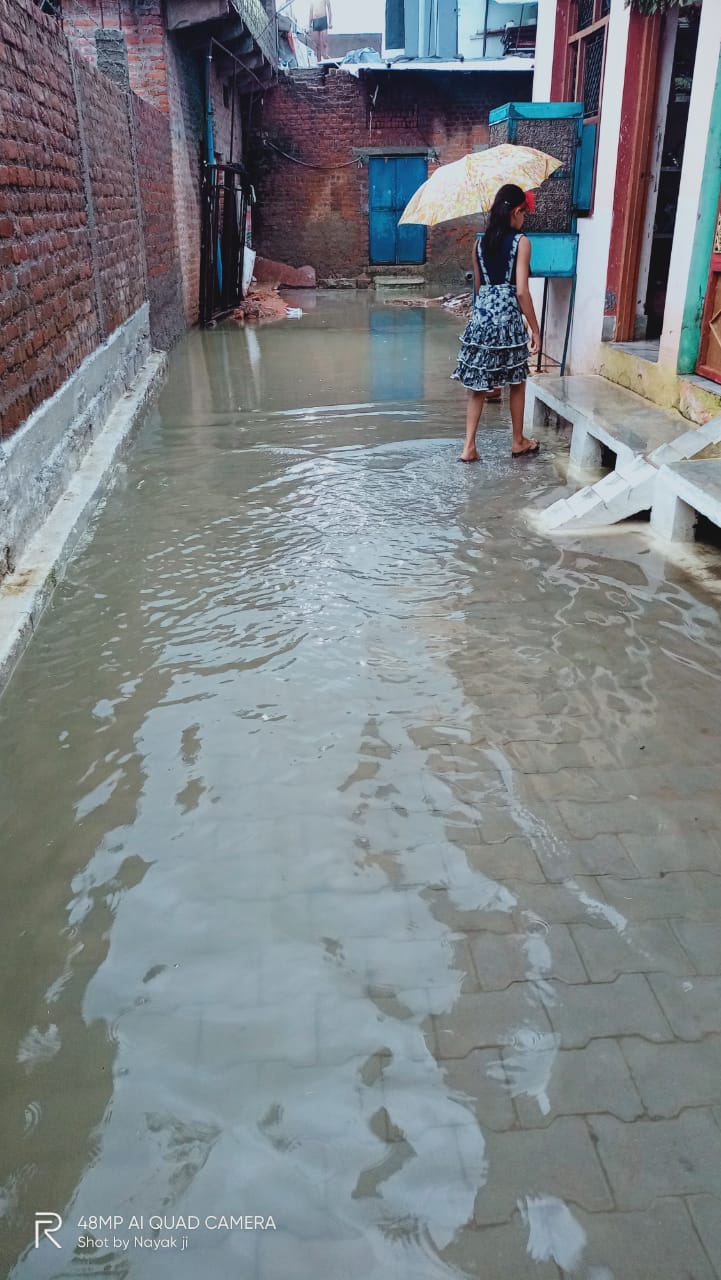 Water exit problem dirty is flow in localty