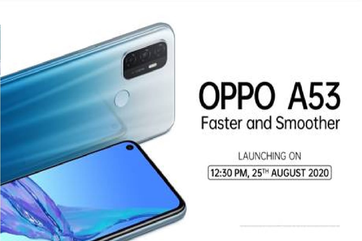 Oppo A53 2020 Launch in India on August 25 price under rs 15000