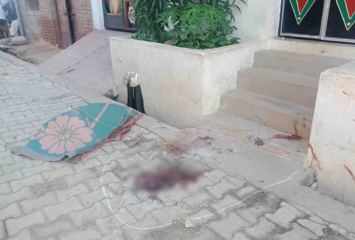 Wife and mother-in-law brutally murdered with sharp weapon, then both of thrown from the roof
