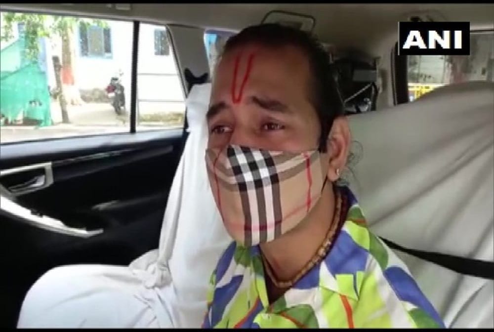 Rjd leader tejpratap yadav strange statement during face live