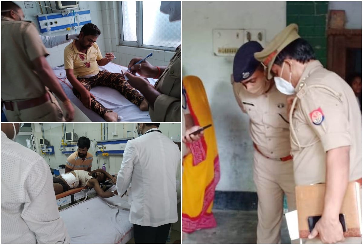 Prayagraj: Pradhan and his elder brother of devjani village shot by miscreants, admitted in district hospital, critical condition