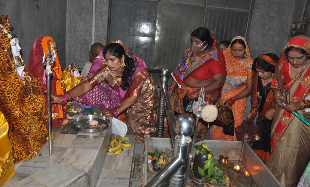 Women fasted to protect Suhag