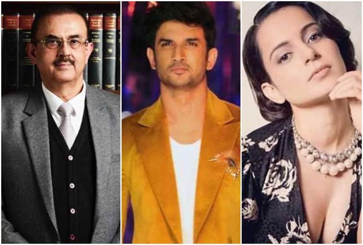 Sushant Singh Rajput Family Lawyer Vikas Singh Slam Kangana Ranaut Says She is Running Her Agenda