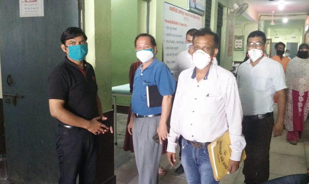 Toilet found contrary to standard, CMO stops work