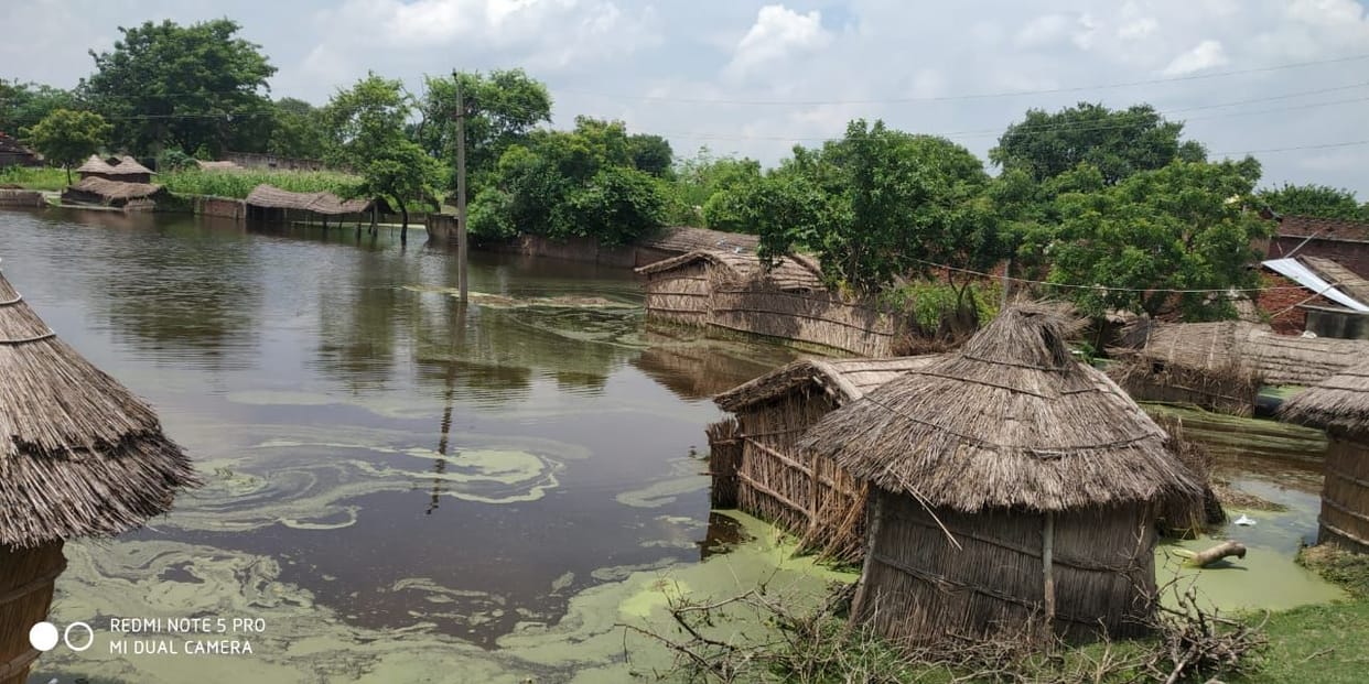 38639 people affected, 3732.925 hectare area affected by flood