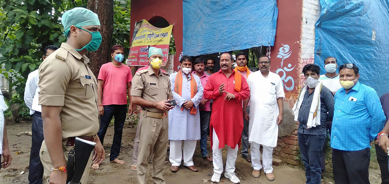 reciever  will be appointed at dubauli durga mandir