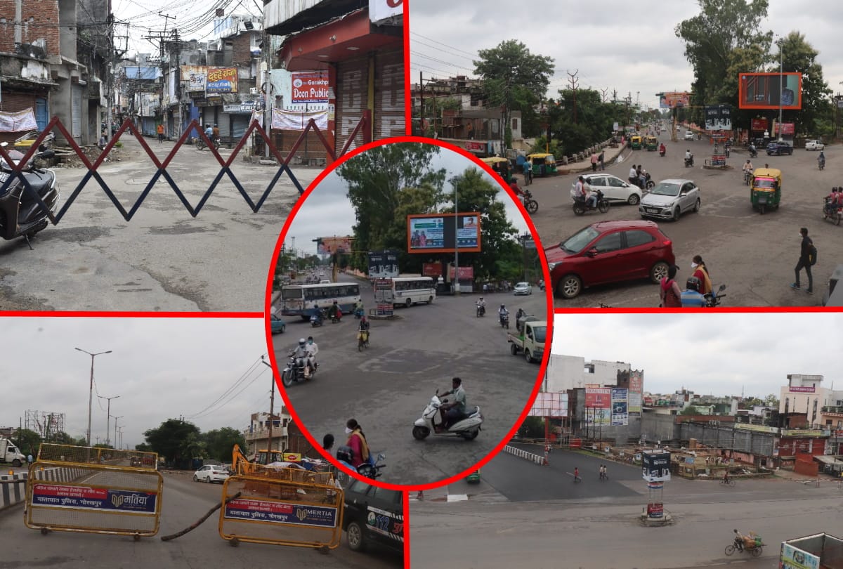 weekend lockdown in Gorakhpur see latest photos