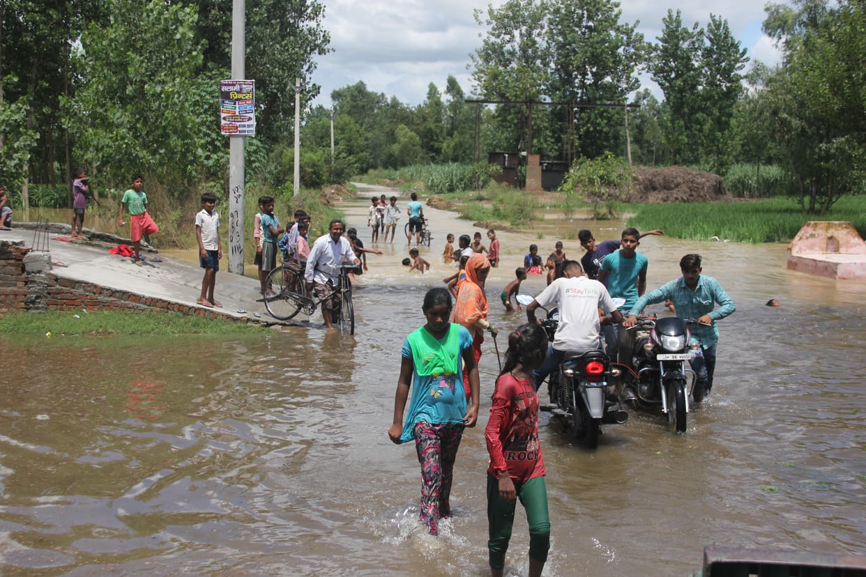 ramganga water level cross alert point