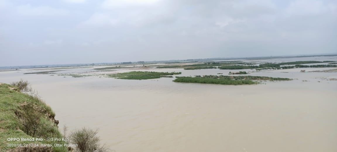 ganga shaant, kaalee ke uphaan se dar kaayam