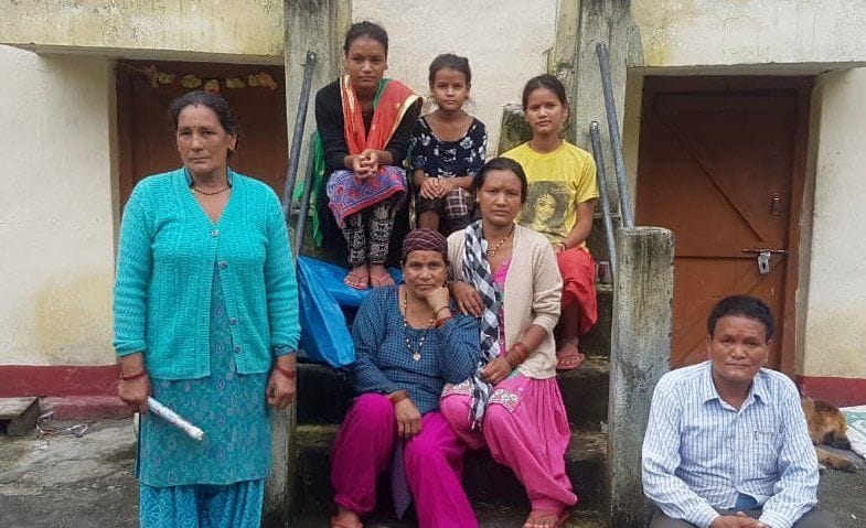 Pain of disaster affected