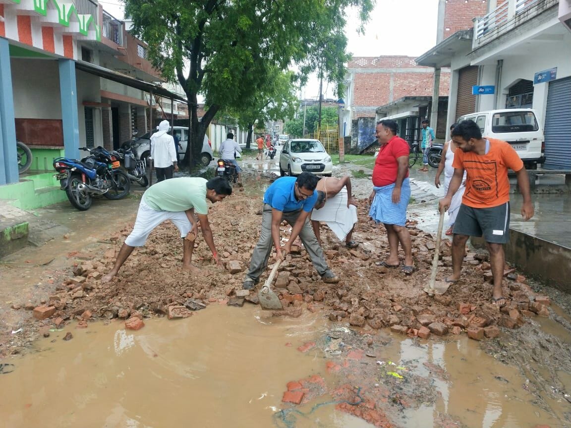 When responsible people kept the silence silent, then people made the road themselves
