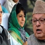उमर अब्दुल्ला, महबूबा मुफ्ती, फारूक अब्दुल्ला
