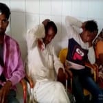 मारपीट में घायल लोग