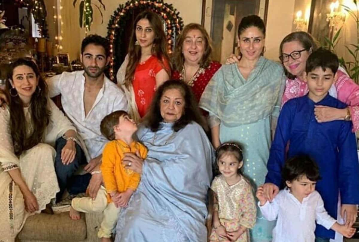 Ganesh Chaturthi 2020 Kareena Kapoor and Saif Ali Khan celebration with kapoor family