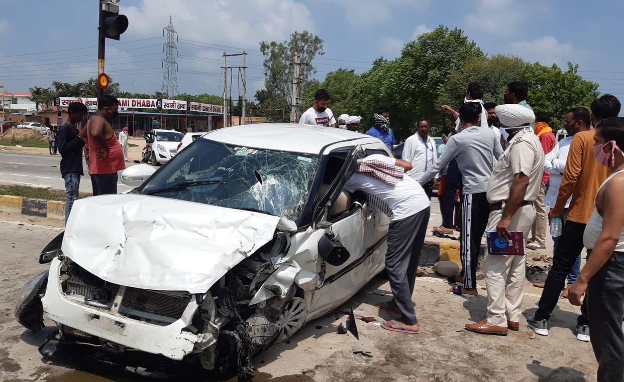 accident,fatehabad news,two death