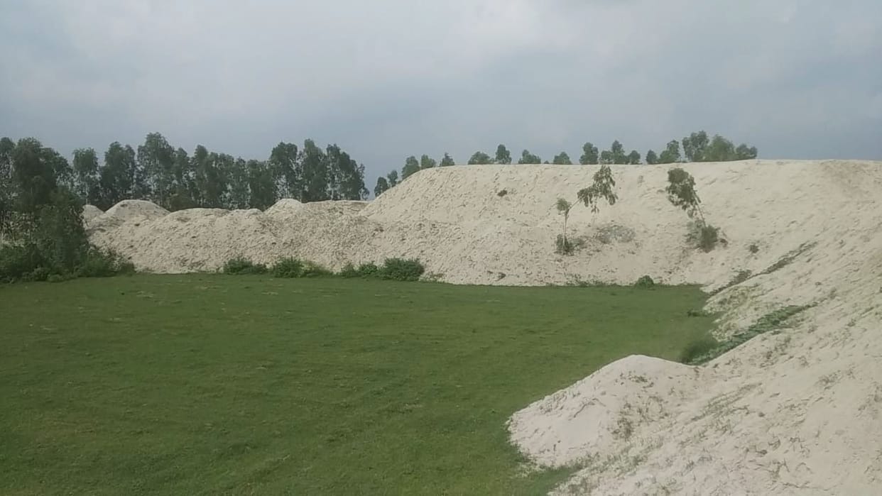 3 crore fine for illegal sand mining and dumping