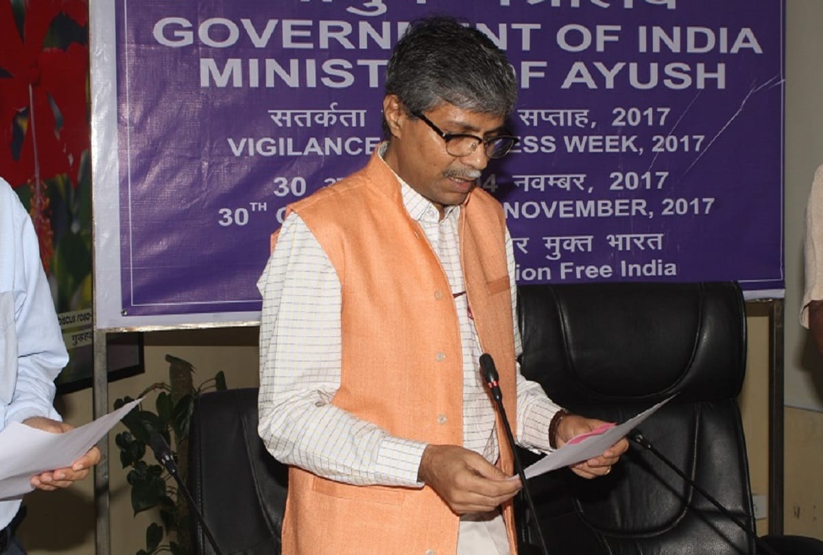 ayush secretary asked to leave meeting for not knowing hindi sparks controversy