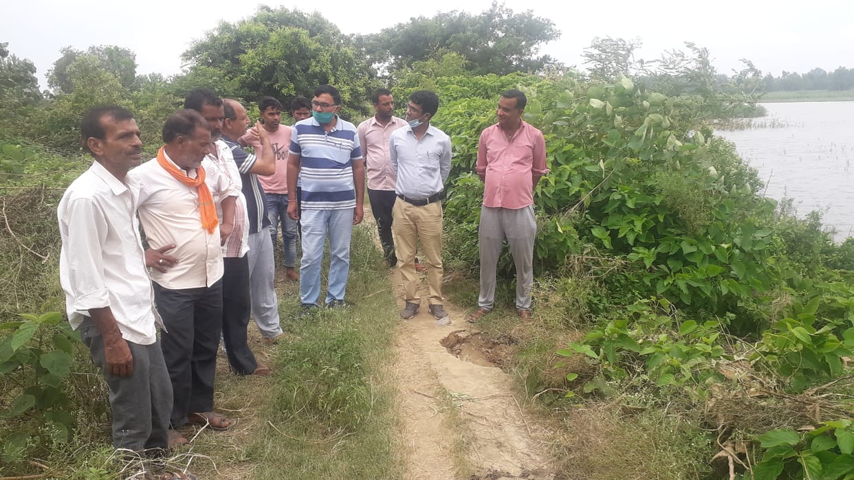 Villagers spent the night awake in panic