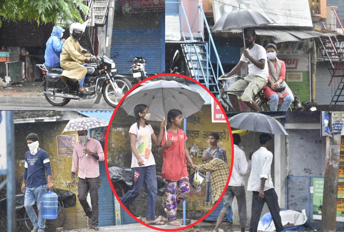 Gorakhpur Weather Update news weather change  after heavy rain see latest rain images