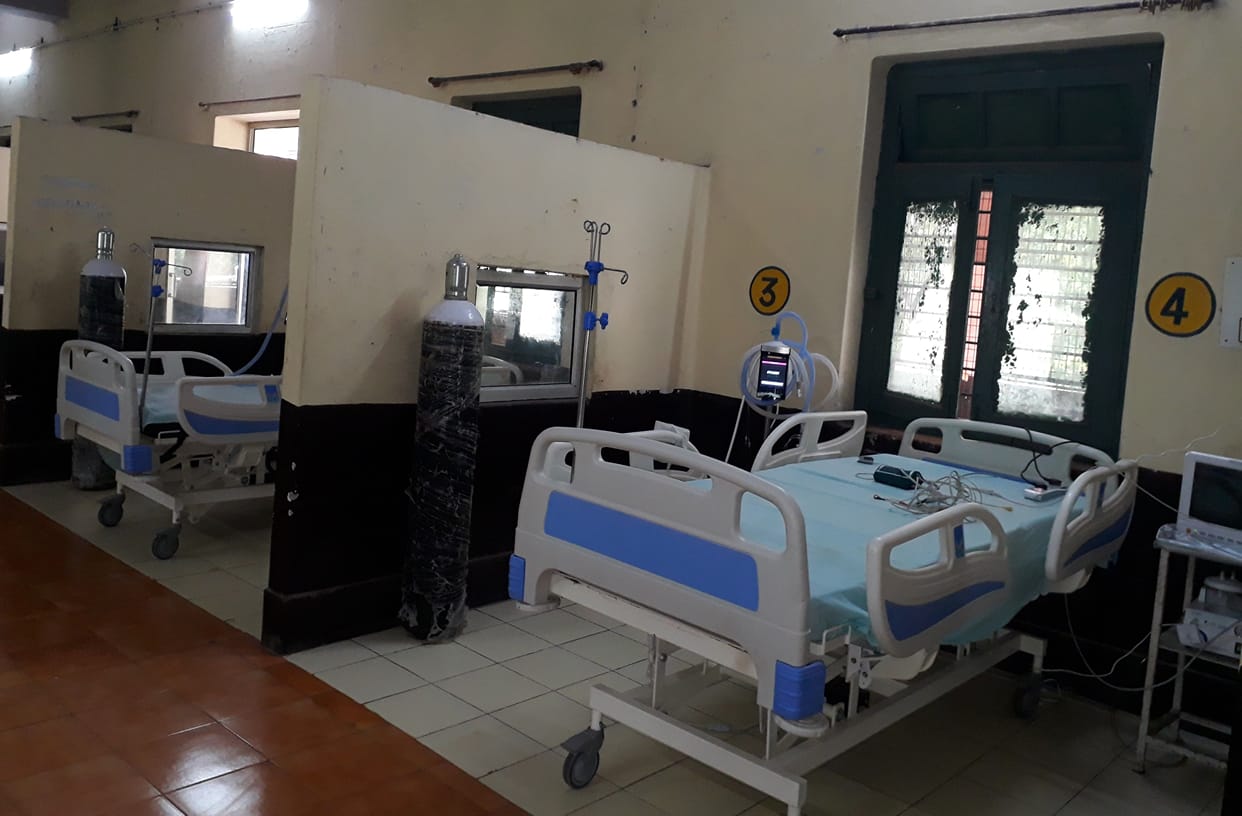 Hathras: L-2 hospital for Kovid patients getting ready in TB hospital