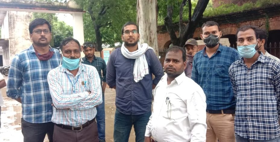 Lekhpal was taken hostage and beaten