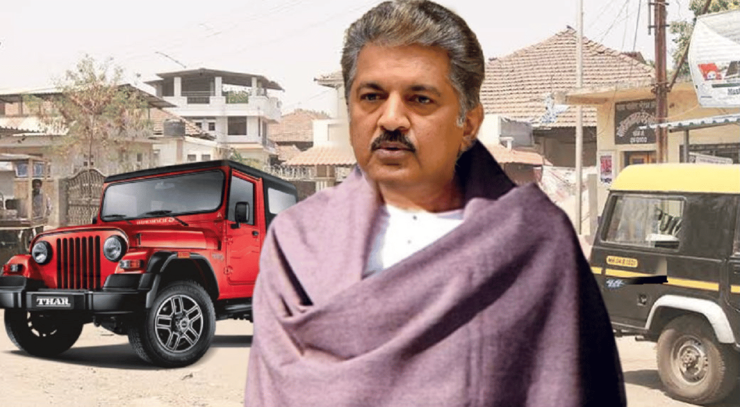 mahindra thar suv fans share meme inspired from film Sholay Mahindra chairman anand mahindra impressed