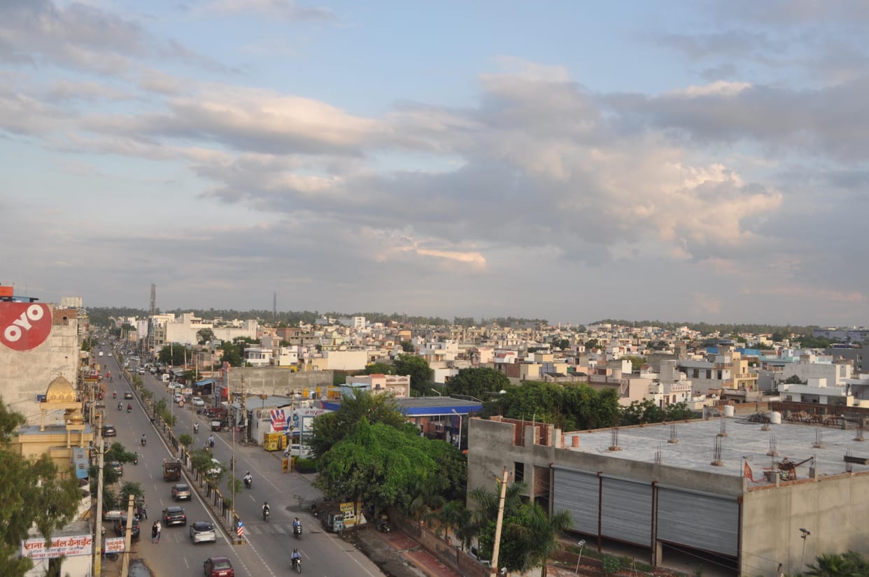 Rain pollution in North India, improved city air, AQI 29