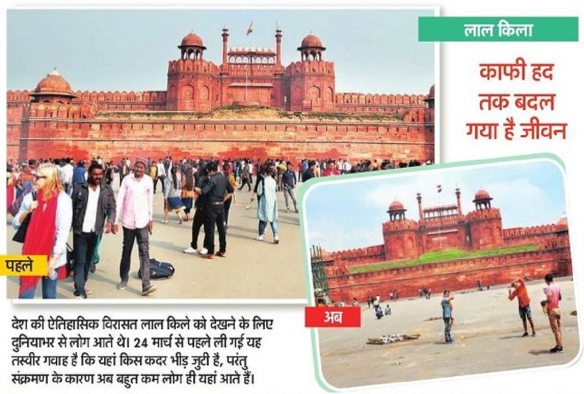 Pictures of the delhi hotspots tell the story of five months of lockdown