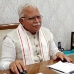 हरियाणा के मुख्यमंत्री मनोहर लाल खट्टर