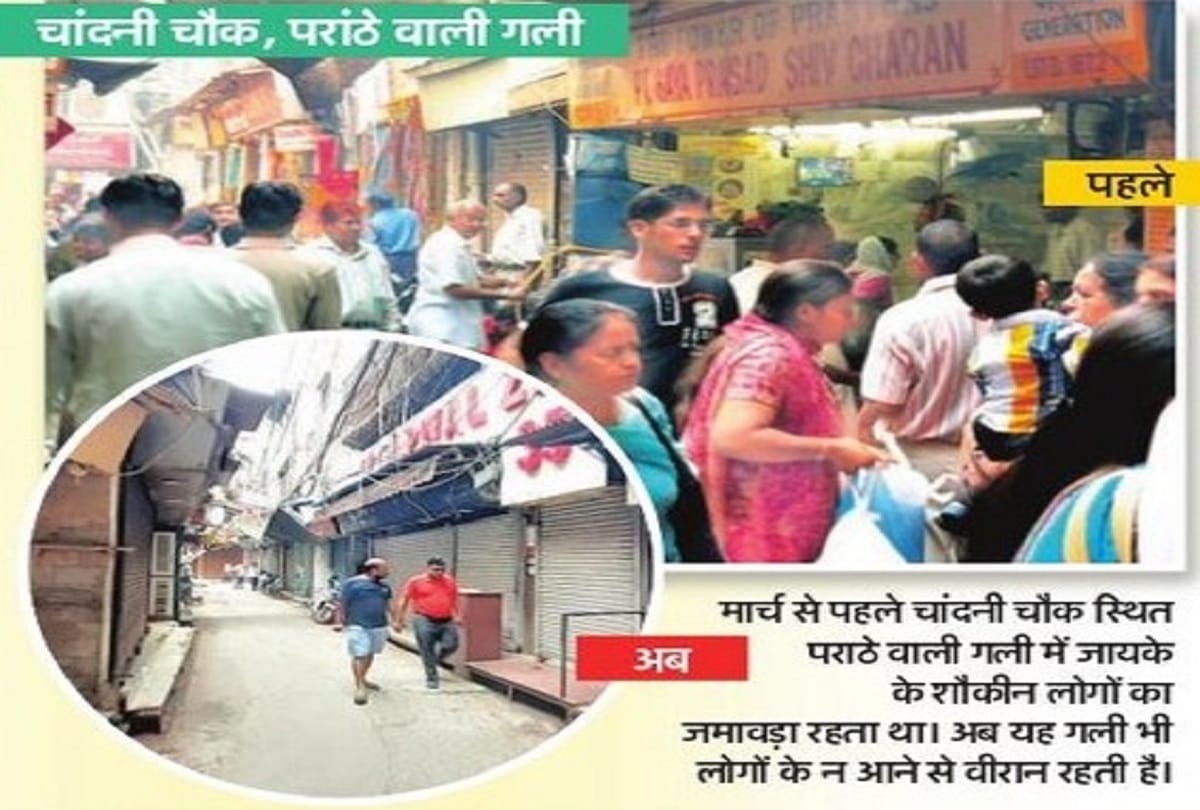Pictures of the delhi hotspots tell the story of five months of lockdown
