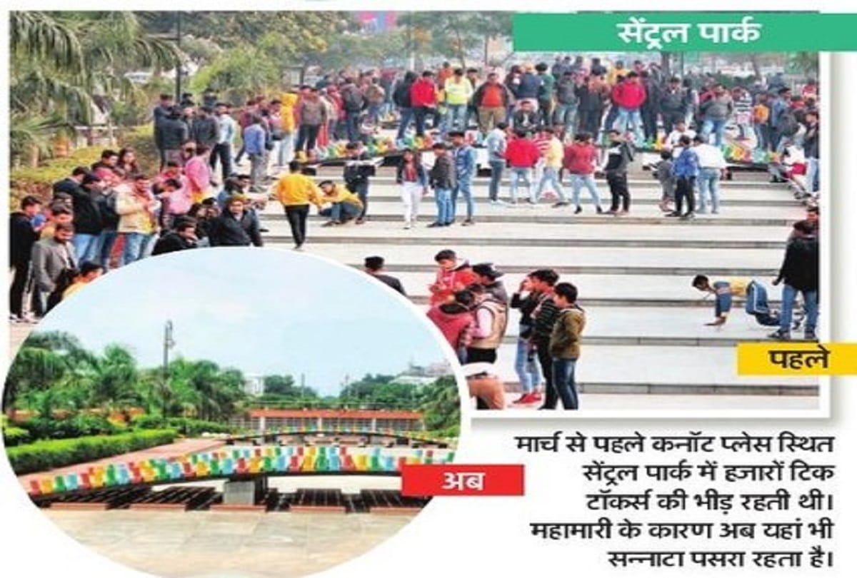 Pictures of the delhi hotspots tell the story of five months of lockdown