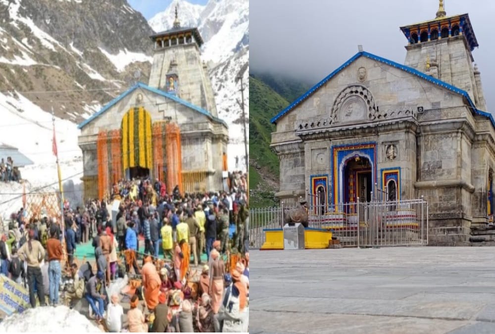 Corona Impact india in photos : Char dham yatra 2020 Before lockdown and after unlock
