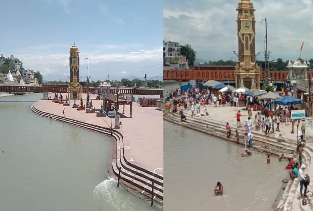 Corona Impact india: Uttarakhand Tourist places Before lockdown and after Unlock Photos