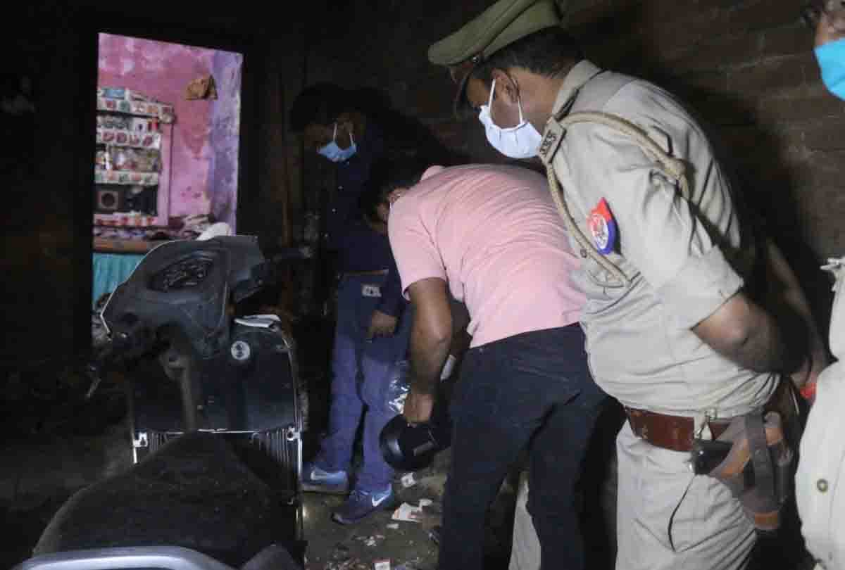 explosion in Kanpur, four injured including child, fear of big conspiracy