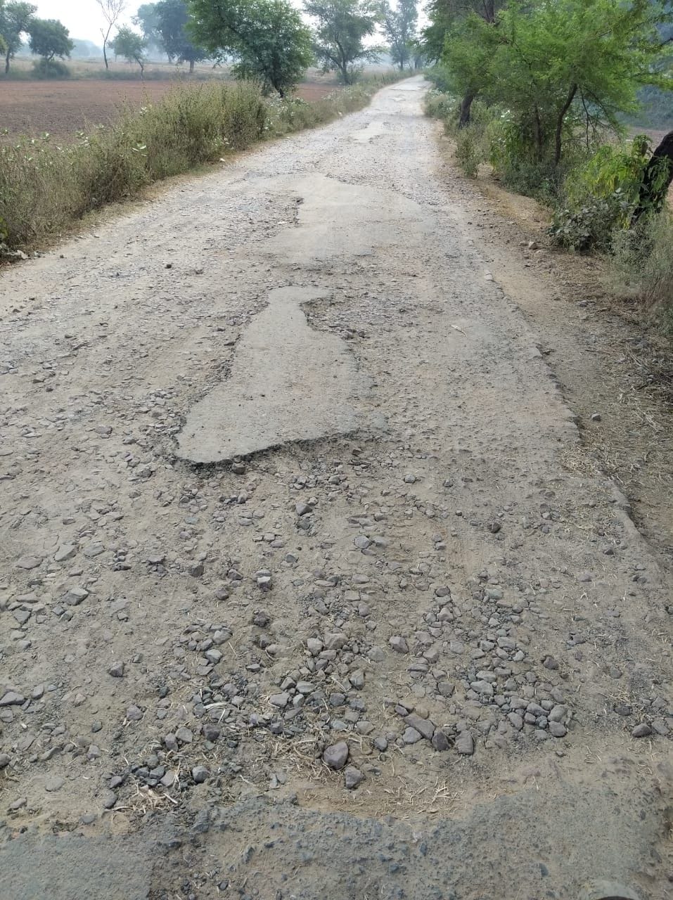 dilivery on road