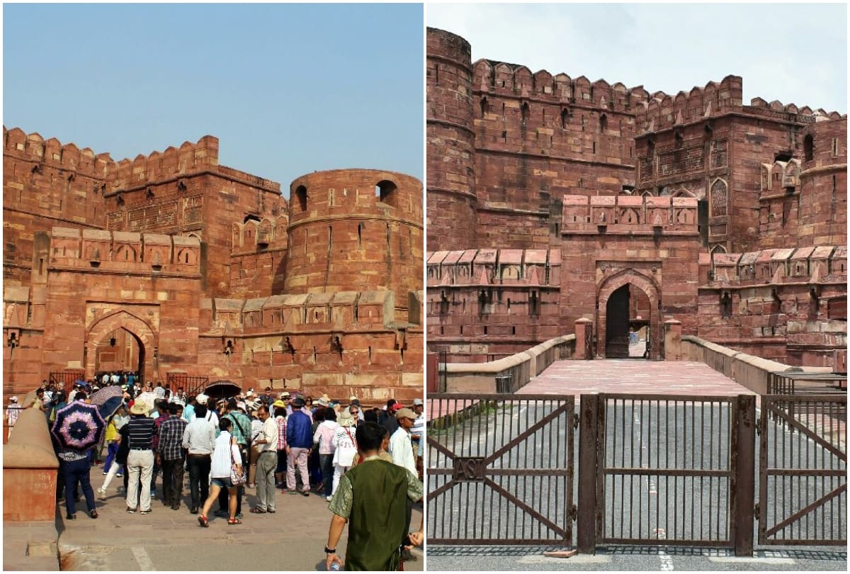 Tajmahal Agra News: photos of taj mahal and other monuments during months of lockdown