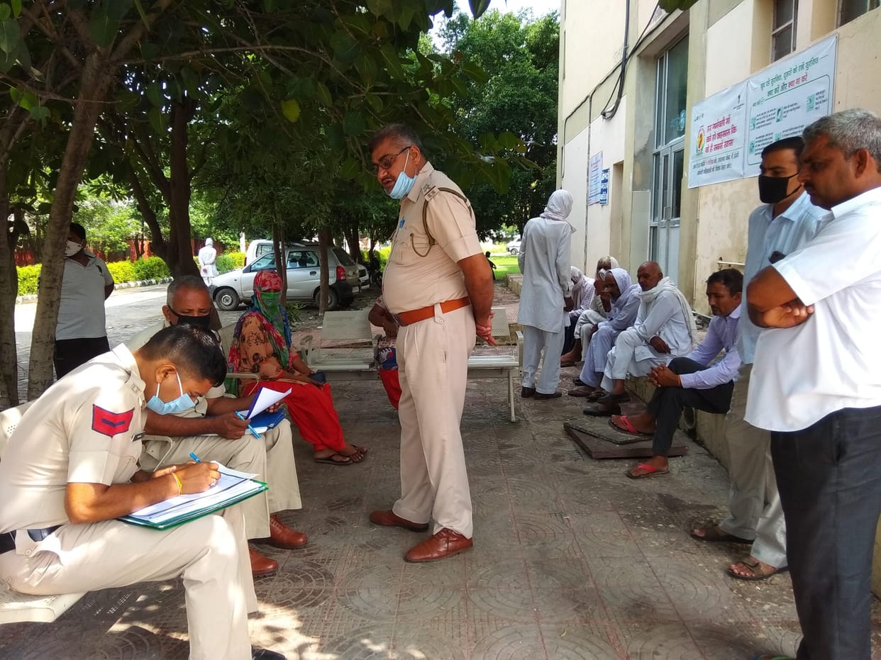 The bodies found in JLN were identified as a loving couple from Sonipat district, the bodies handed over to relatives.