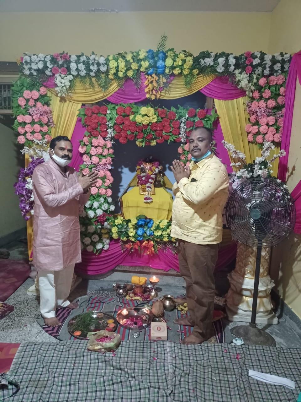 Ganpati Bappa Morya's cheer echoed in the morning and evening