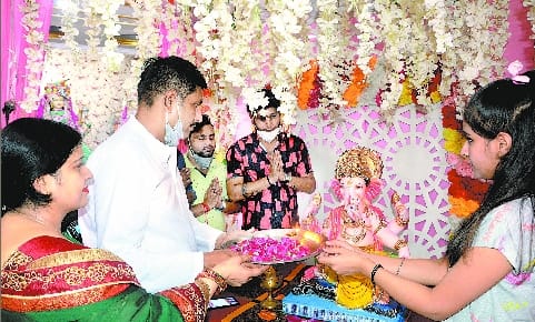 After nine days, Ganapati will be immersed, as long as worship remains in the houses