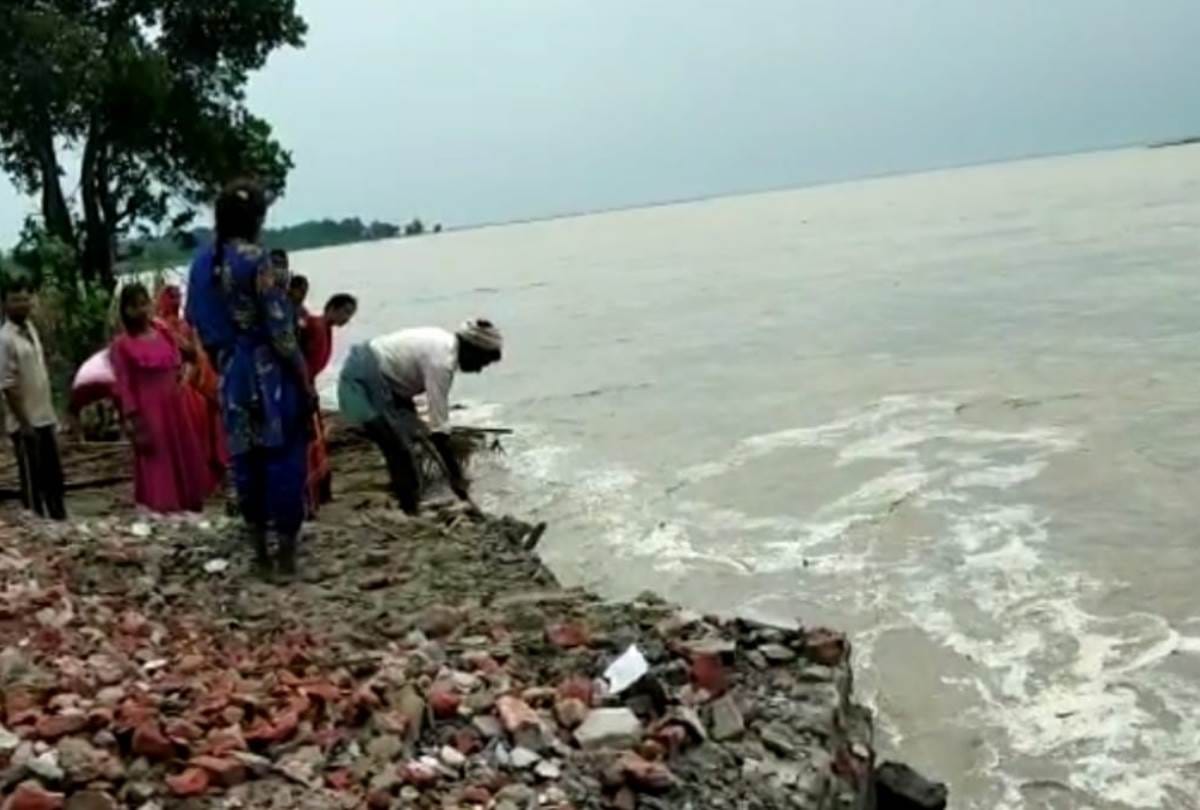 primary School drowned in saryu river in bahraich