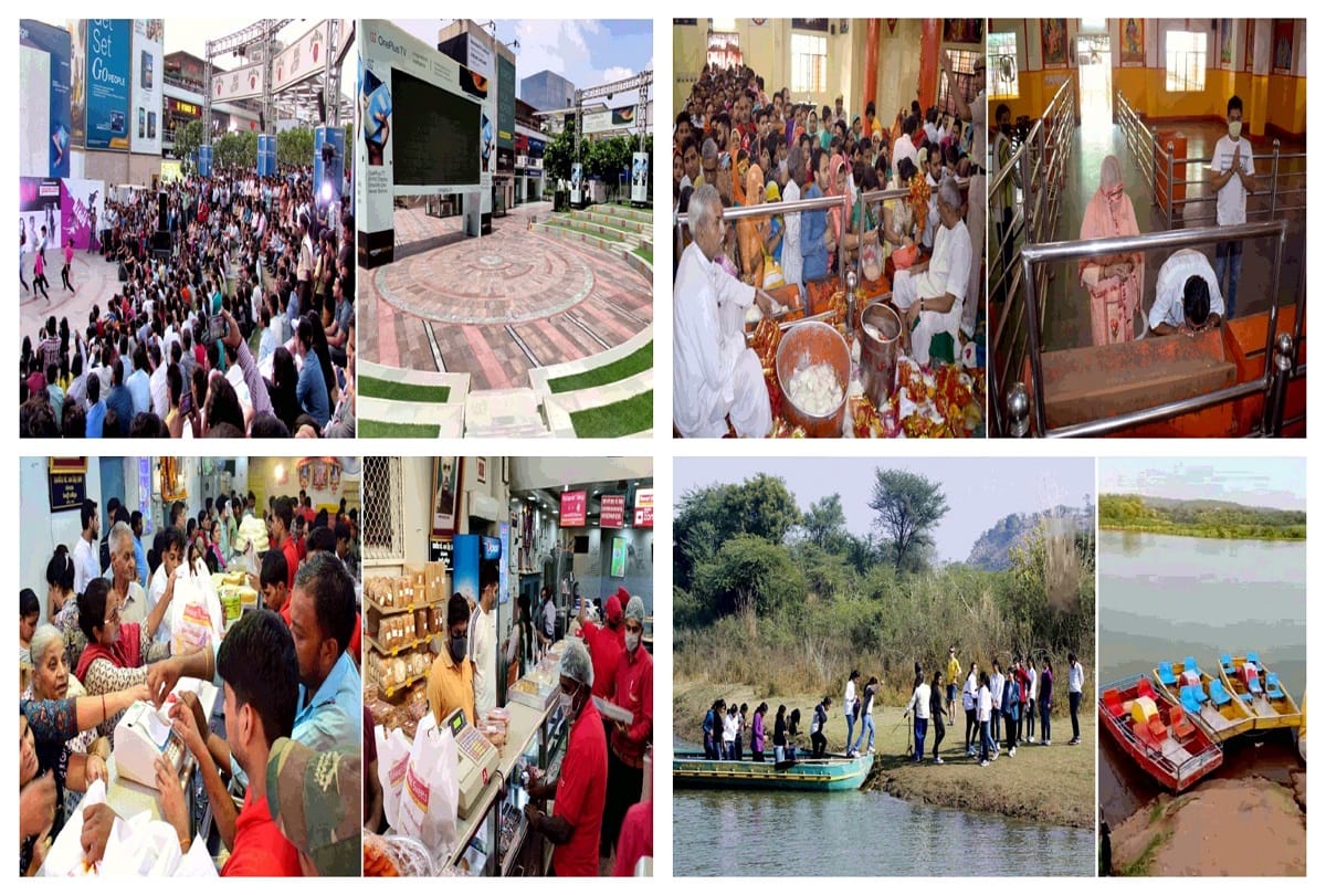 Five months of lockdown in gurugram closed malls eateries tourist place see corona impact in photos