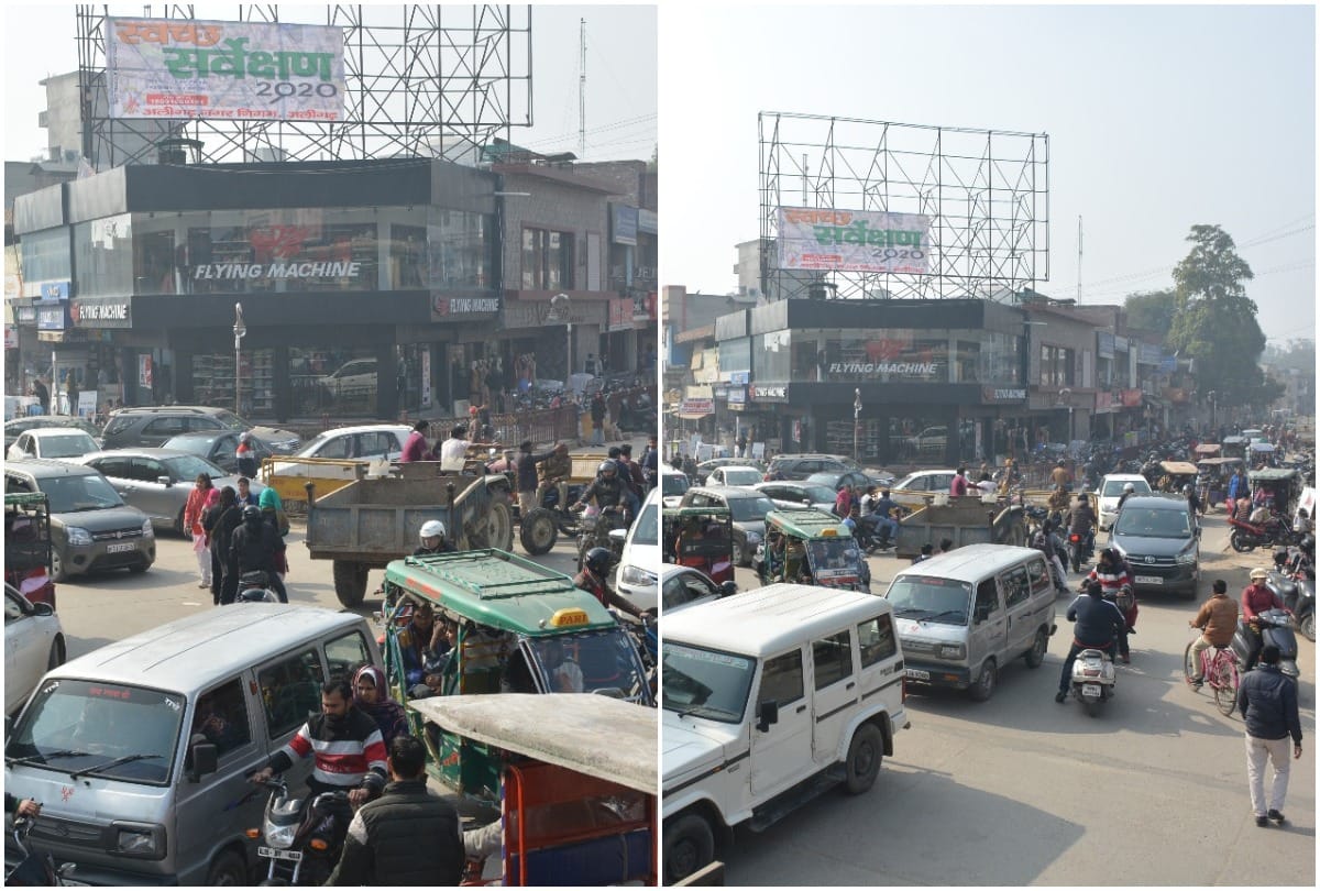 janta curfew then lockdown and now unlock Aligarh now and then see pictures