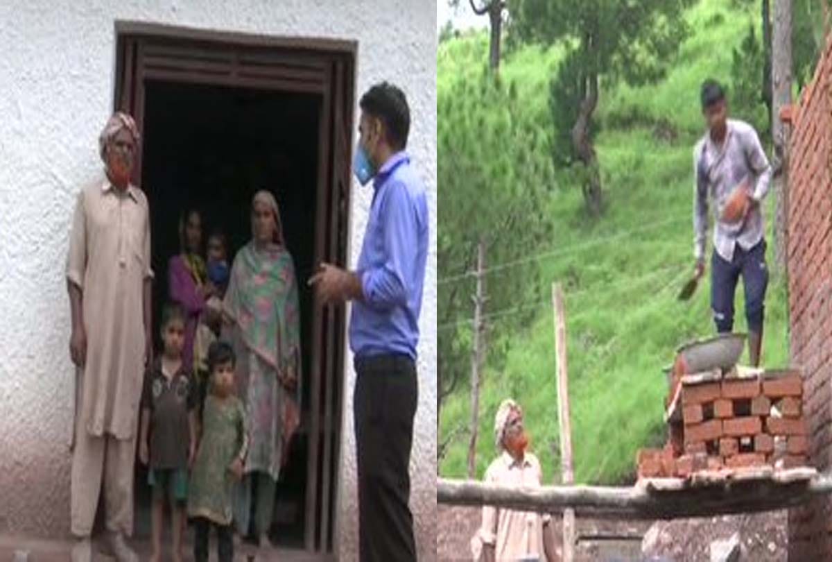 Jammu and Kashmir 12000 people in Rajouri district get 1st instalment of Rs 50000 under Pradhan Mantri Awas Yojana for construction of houses