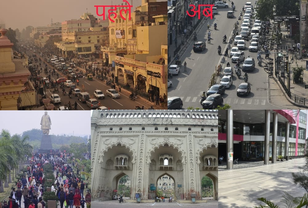 Five months after janata curfew in Lucknow.