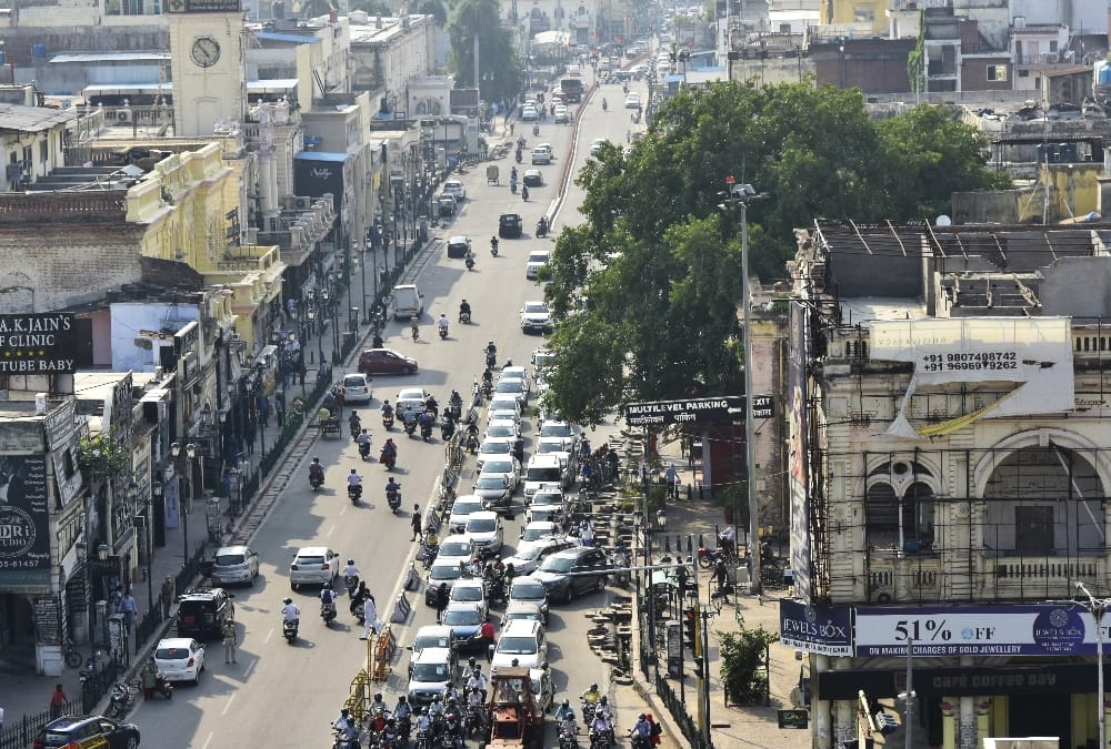 Five months after janata curfew in Lucknow.
