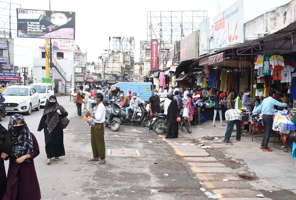 Five months after janata curfew in Lucknow.