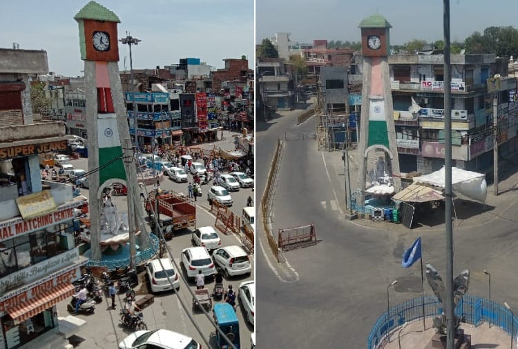 corona impact in india: before lockdown and after unlock impact in Haryana