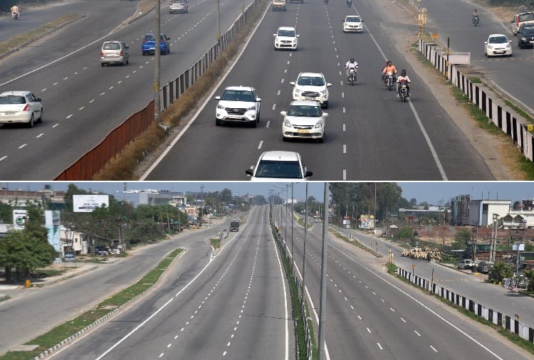 corona impact in india: before lockdown and after unlock impact in Haryana