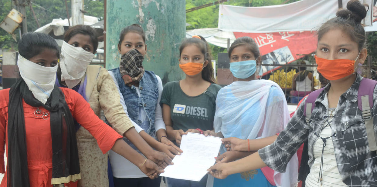 The students accused the principal of excess recovery